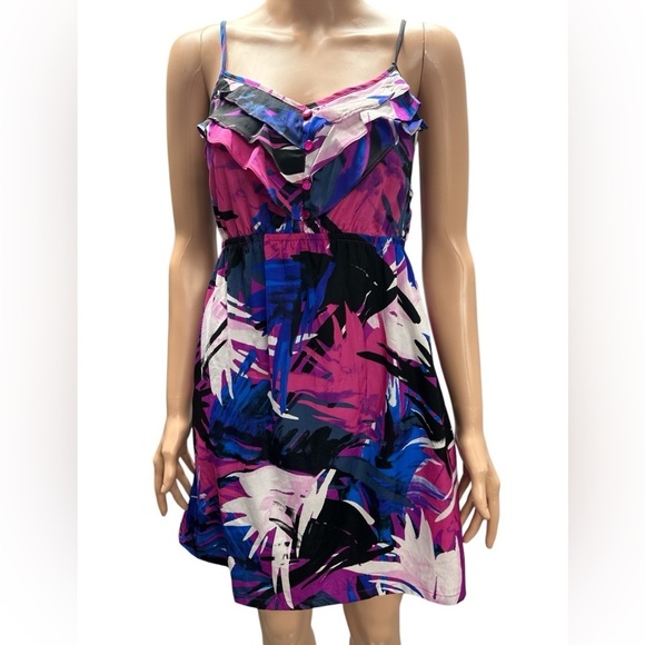Billabong- GC- Multicolor Abstract Print Women's Dress - Picture 1 of 4
